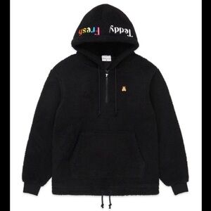 Men’s Teddy Quarter Zip Coat - Teddy Fresh